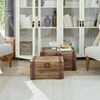 Mirabeau Truhe Truhe 2er Set Pratt antikbraun Bild 4