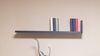 Wandboard BRIGHT Wandregal Regal in graphit mit 1 Ablage Länge 100 cm Bild 2