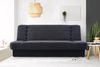 MOEBLO Schlafsofa Cyprus, Sofa Kippsofa Klappsofa Clic-Clack Couch für Wohnzimmer Federkern Sofagarnitur Polstersofa - 192x85x92 cm -, mit Bettkasten und Schlaffunktion Bild 2