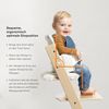 Tripp Trapp Hochstuhl von Stokke mit Baby Set, Serene Pink aus Buchenholz - Verstellbarer, anpassbarer Stuhl für Kleinkinder, Kinder & Erwachsene Bild 5