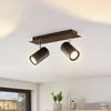 Lindby Deckenstrahler Joffrey, Metall, Schwarz IP20, 2 x 10 W LED Bild 3