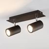 Lindby Deckenstrahler Joffrey, Metall, Schwarz IP20, 2 x 10 W LED Bild 4