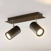 Lindby Deckenstrahler Joffrey, Metall, Schwarz IP20, 2 x 10 W LED Bild 2