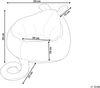 Tierbett HASSA Samtstoff Orange Bild 3