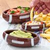 40YARDS Snackschale American Football Snack- & Dipschalen / Schüsseln, Keramik, (3 kleine Schalen: 16, 13, 10 cm) Bild 3
