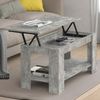 Couchtisch Lorenz Beton 100 x 50 cm mit Liftfunktion Vicco Bild 5