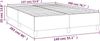 vidaXL Boxspringbettgestell Taupe 140x200 cm Stoff 3120965 Bild 3