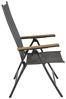 Gartensessel Klappsessel Hochlehner AREZZO Gestell Aluminium anthrazit Bild 3