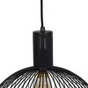 Qazqa Pendelleuchte Wire, ohne Leuchtmittel, E27, Schwarz, Modern, Stahl, 1-flammig Bild 5