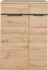 Möbel-Eins MAILAND Büroschrank IV, Material Dekorspanplatte, Artisan Eiche Nachbildung/graphitfarbig Bild 4
