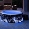 Intex Whirlpool Glow Deluxe, aufblasbares Aufstellbecken, (Set, 9-tlg), 145 cm Durchmesser Bild 5