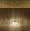 Pendelleuchte, Weiß, Stahl, Gitter, H 100 cm Bild 3