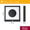 Paulmann No. 94263 Solar Panel Taija 300x300 mm 3000K mit Bewegungsmelder Anthrazit Bild 5