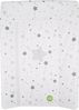 Babycalin Wickelauflage mit Sternen 50x70 cm grau Bild 1