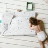 Babycalin Wickelauflage mit Sternen 50x70 cm grau Bild 2
