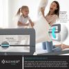 KESSER® Bettschutzgitter, Dunkelgrau, 120cm Bild 5