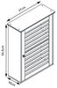 Badezimmerschrank Järfälla 55x37x16 cm Bambus [en. casa] Bild 2