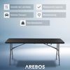 Arebos Klapptisch Partytisch, Gartentisch für Garten, Terrasse und Balkon (Set, 1-St, 1 Tisch) Bild 4