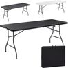 Arebos Klapptisch Partytisch, Gartentisch für Garten, Terrasse und Balkon (Set, 1-St, 1 Tisch) Bild 2