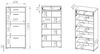 Schuhschrank Caro Dielenschrank 60x34x126 cm sonoma Eiche hell Bild 3