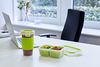 EMSA Clip & Go Smoothiebecher, 0,45 L, rund, 100 Prozent dicht, mit Frischedichtung, Transparent, Hellgrün, Made in Germany, N10715 Bild 5
