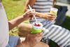EMSA Clip & Go Smoothiebecher, 0,45 L, rund, 100 Prozent dicht, mit Frischedichtung, Transparent, Hellgrün, Made in Germany, N10715 Bild 4
