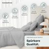 twenty:three® Bettwäsche Lyocell Bettwäsche Light Gray, Lyocell, Atmungsaktiv, Ultraweich, 100% TENCEL™ Lyocell, Nachhaltig Bild 3