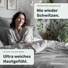 twenty:three® Bettwäsche Lyocell Bettwäsche Light Gray, Lyocell, Atmungsaktiv, Ultraweich, 100% TENCEL™ Lyocell, Nachhaltig Bild 4