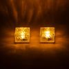 esotec LED Solarleuchte 2er Set Leuchtsteine 7x7x5cm 10mm-Glas 1800k bernstein-LEDs 103313, LED fest integriert Bild 4