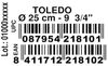 Bormioli Rocco TOLEDO Teller 24 cm Bild 2