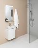 Laufen Base Waschtischunterschrank, Scharnier rechts, 415 x 320 x 530 mm, für Waschtisch H815961, H402112110, Farbe: Snow (weiß matt) - H4021121102601 Bild 4