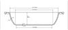 Gusseisenpfanne mit Glasdeckel 26*6 cm T103C3 Bild 2