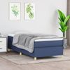 vidaXL Boxspringbettgestell Blau 90x190 cm Stoff 3120927 Bild 2