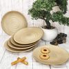 MamboCat Frühstücksteller MamboCat 6er Set Clay Beige Kuchenteller Steingut mit Strudel-Dekor Bild 3
