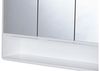 Jokey 'Lymo' Spiegelschrank Bad 3-türig Badmöbel, Hängeschrank, weiß, 49,5 x 14,5 x 58 cm Bild 5