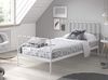 Vipack 'Alice' Metallbett, weiß, 90 x 200 cm Bild 2