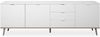 Finori Sideboard Göteborg 57, Weiß, Sonoma Eiche, Modern, Metallgriffe, ABS-Kante, 200 x 68 x 40 cm Bild 5