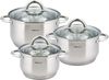 Kinghoff Kinghoff Set mit 3 Töpfen mit Deckel 12169 Bild 1