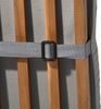 Beautissu 'LoftLux DC' Auflage, Polyester hellgrau, 175 x 45 x 5 cm Bild 5