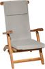 Beautissu 'LoftLux DC' Auflage, Polyester hellgrau, 175 x 45 x 5 cm Bild 3
