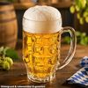 MamboCat Bierglas MamboCat 12er Set Mani Bierkrug 0,5L geeicht Schild Henkel Seidel Glas, Glas Bild 5