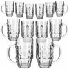 MamboCat Bierglas MamboCat 12er Set Mani Bierkrug 0,5L geeicht Schild Henkel Seidel Glas, Glas Bild 2