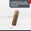 GEFU Salz- oder Pfeffermühle TEDORO 18 cm Braun stufenlos verstellbar Bild 5