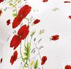 JACK Partnerbettwäsche JACK by Kaeppel 4tlg. Seersucker Bettwäsche 135x200cm Red Poppy Mohn, Seersucker, 4 teilig, Partnerwendebettwäsche mit tollem Mohnblumenmotiv Rot Weiß Bild 5