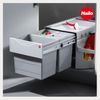 HAILO 3646131 Abfallsorter RONDO-2 Plus 35 (1x18 + 2x8,5) Liter / ab 90 cm Eck - Schrankbreite / Hailo Rondo 90. 3/35 Bild 2