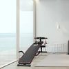 HOMCOM Bauchtrainer Sit-Up-Bank mit Widerstandsbänder Bild 2