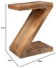 riess-ambiente Beistelltisch Z 45cm natur, Massivholz · variabel stellbar · Handarbeit · Mangoholz Bild 3