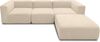 DOMO. Collection Ecksofa Adrian, Modulsofa in L-Form, aus 4 Modulen, Sofa, Couch 301x193 cm in beige Bild 3