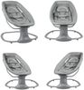Kikkaboo Babywippe Winks 2 in 1 Stuhl, Moskitonetz, ​Timer, Musik, Fernbedienung grau Bild 4