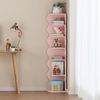Kinder-Eckregal Vestnes 108x27x27 cm Cotton Candy/Weiß [en. casa] Bild 3